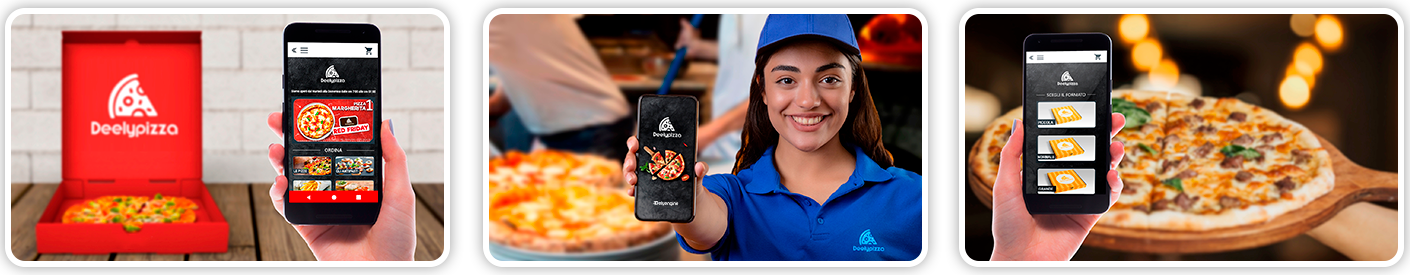 DeelyPizza l'App personalizzata della tua Pizzeria