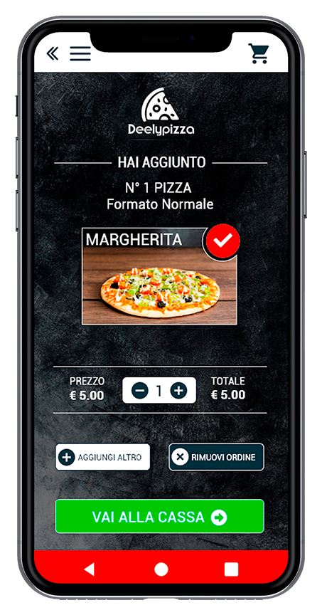 Aggiungi al carrello DeelyPizza