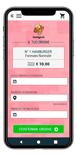 scegli l'indirizzo di consegna