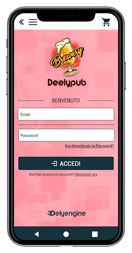 Aggiungi o potrai ingredienti DeelyPub