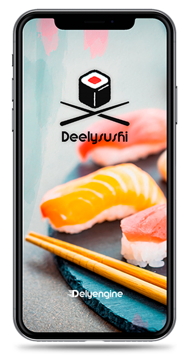 App per consegna a domicilio e asporto DeelySushi