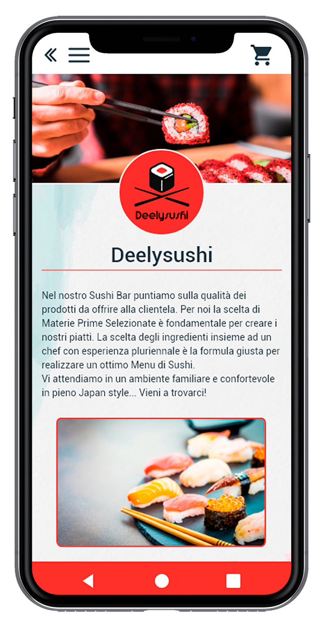 Fai conoscere la tua Sushi Bar