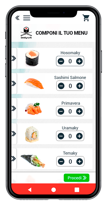 Aggiungi al carrello DeelySushi