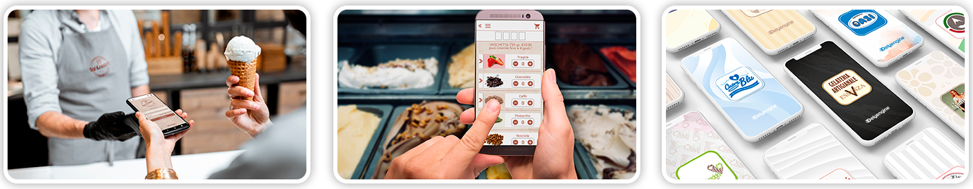 icecream l'App personalizzata della tua Gelateria