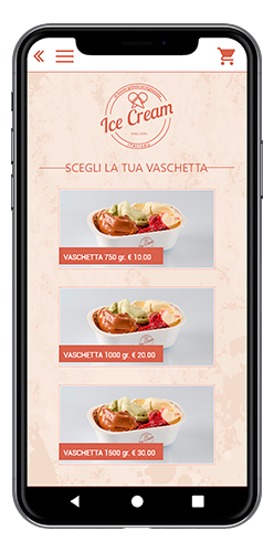 Scegli il formato della tua Pizza